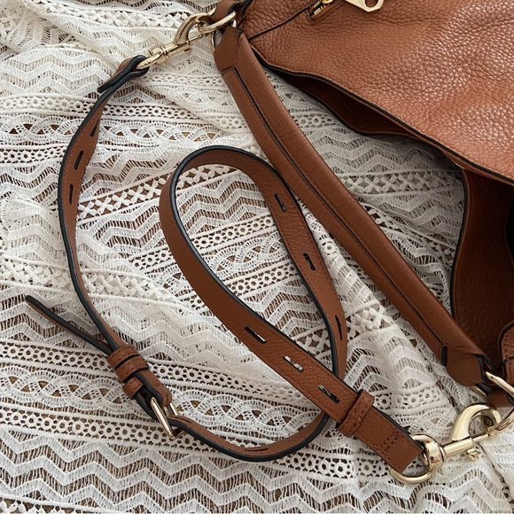 Rebecca Minkoff Moto Leather Hobo Bag⭐️EXCELLENT CONDITION - Picture 12 of 16